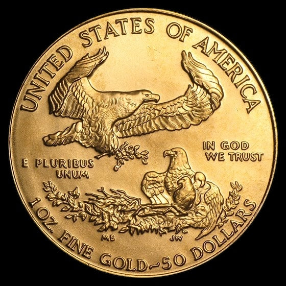 1989 1 OZ AMERICAN GOLD EAGLE BU