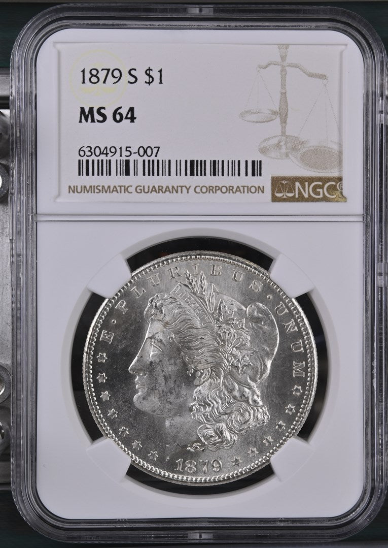1879 S MORGAN SILVER DOLLAR