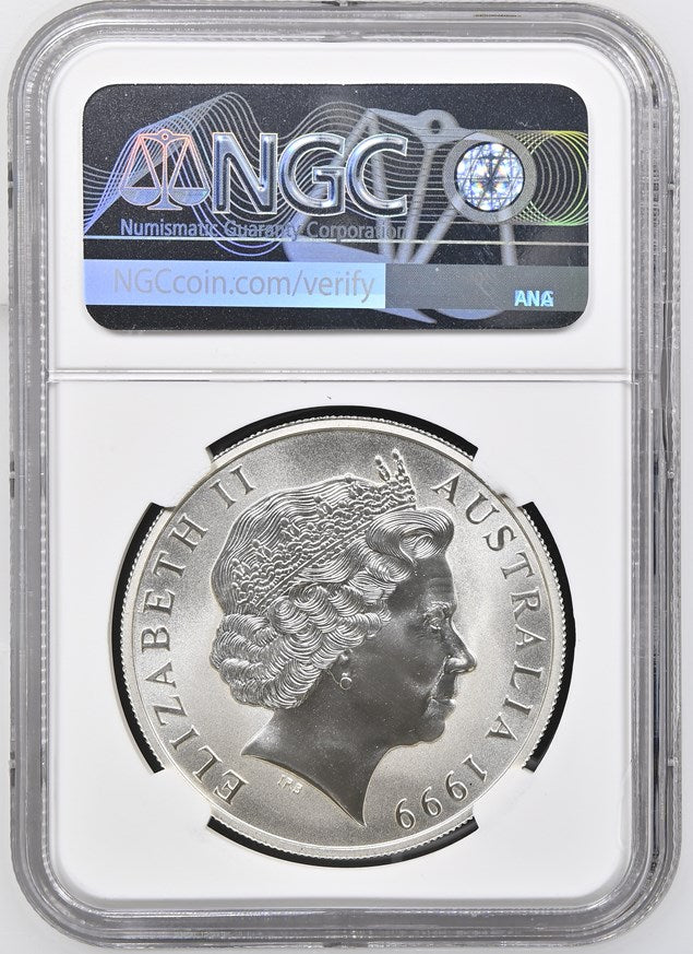 1999 AUSTRALIA S$1 KANGAROO MS 70