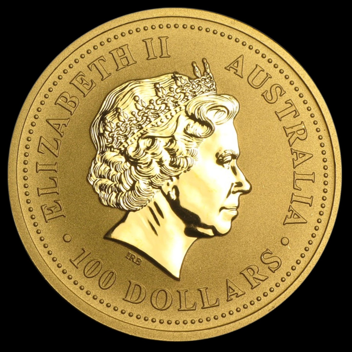 2001 AUSTRALIA 1 OZ GOLD LUNAR SNAKE BU (SERIES I)