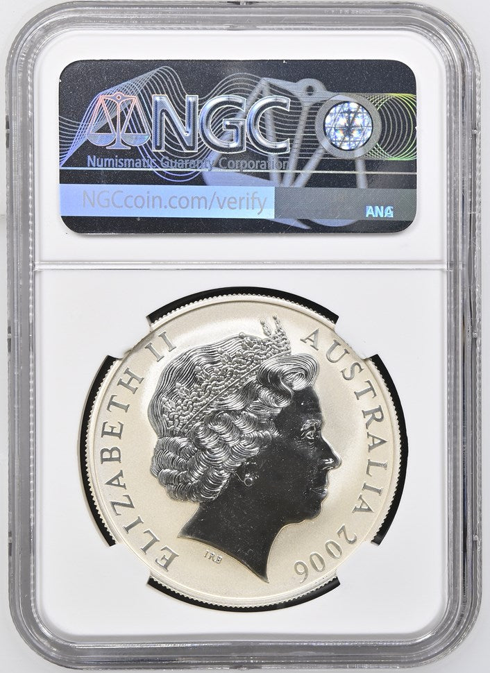 2006 AUSTRALIA S$1 KANGAROO MS 69