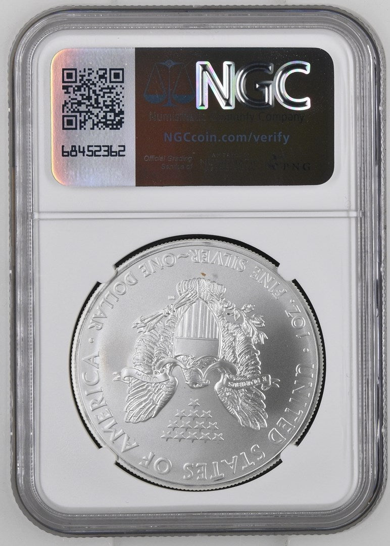 2012(S) EAGLE S$1 MS 70