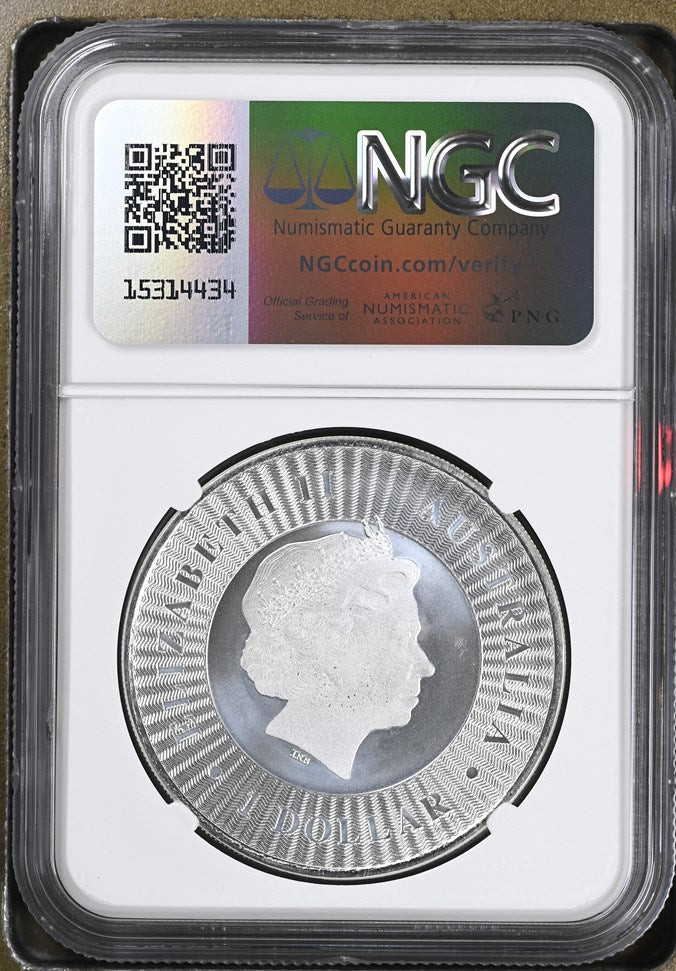 2016P AUSTRALIA S$1 KANGAROO MS 70