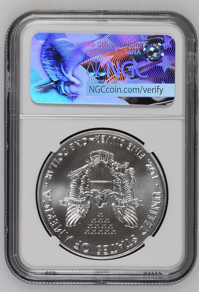 2017 (W) EAGLE S$1 STRUCK AT WEST POINT MINT MS 70