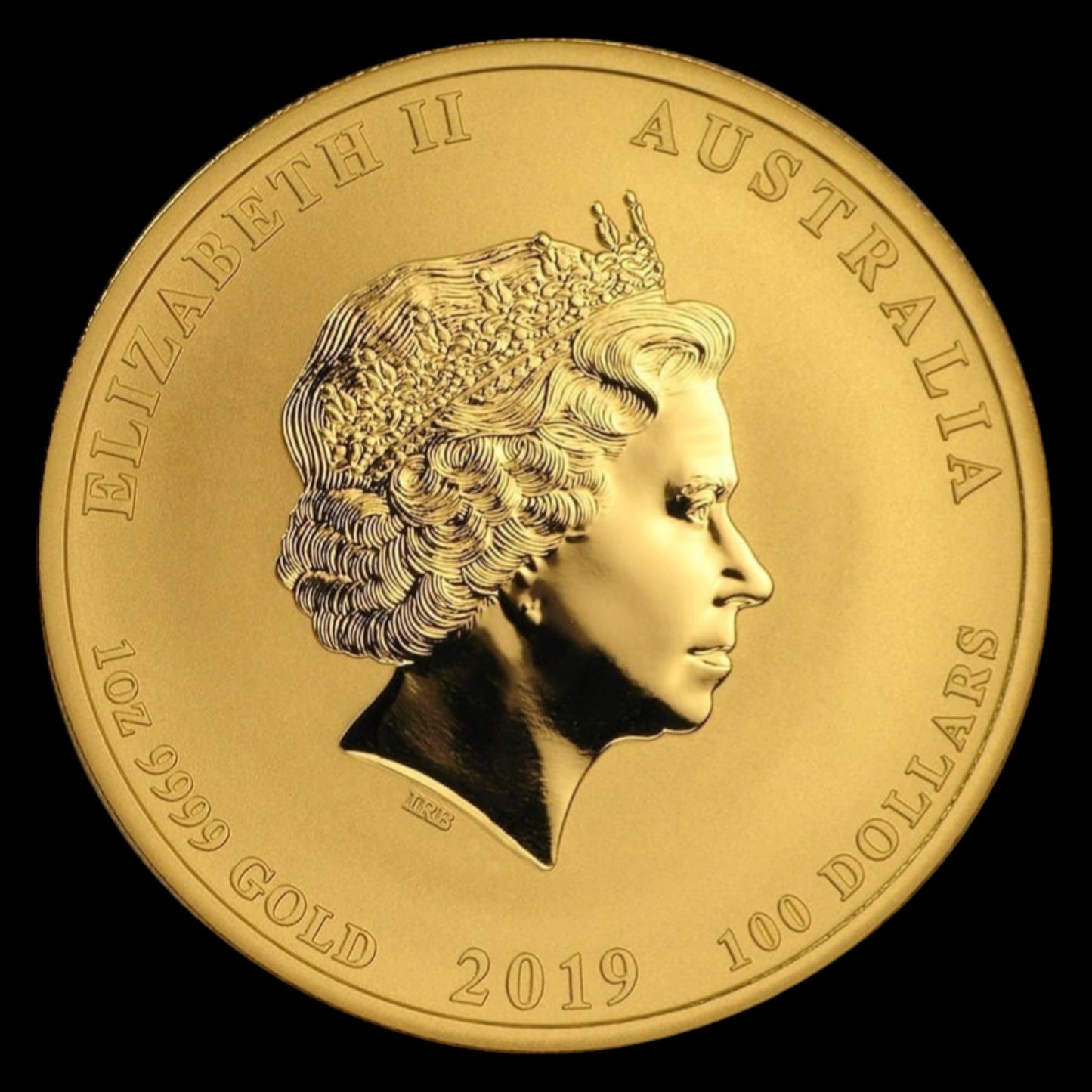 2019 AUSTRALIA 1 OZ GOLD LUNAR PIG BU (SERIES II)
