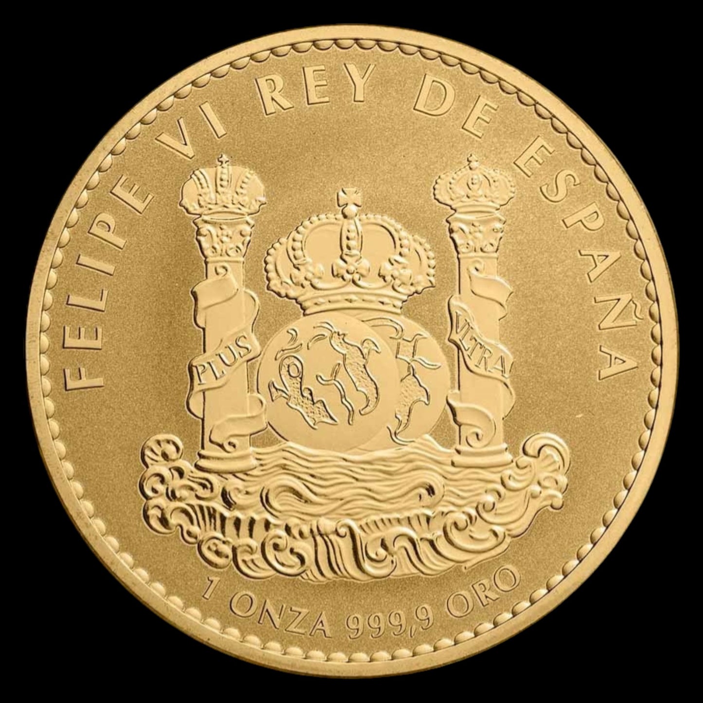 2021 SPAIN 1 OZ GOLD REVERSE PROOF IBERIAN LYNX DOUBLOON
