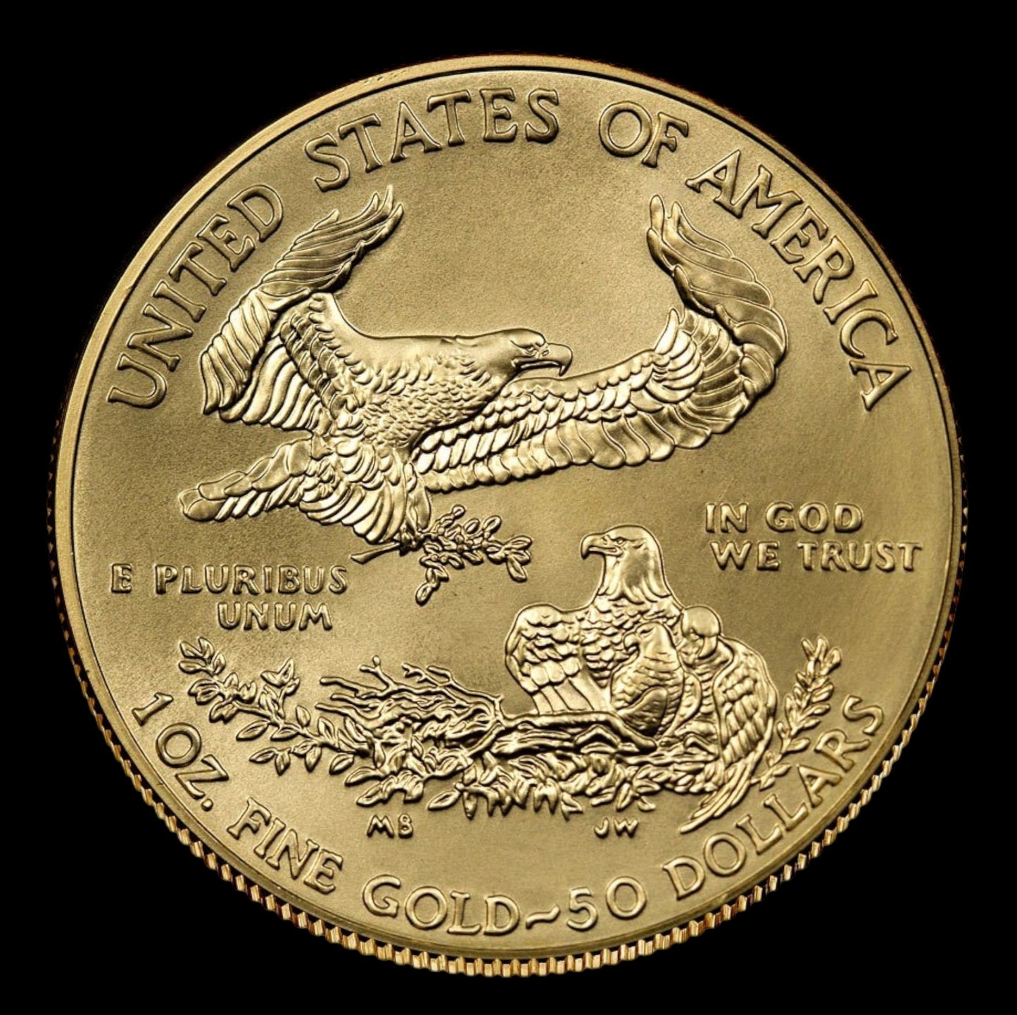 2021 1 OZ AMERICAN GOLD EAGLE COIN BU (TYPE 1)