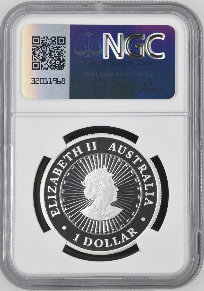 2021 AUSTRALIA S$1 GREAT SOUTHERN LAND - MOTHER OF PEARL PF 70