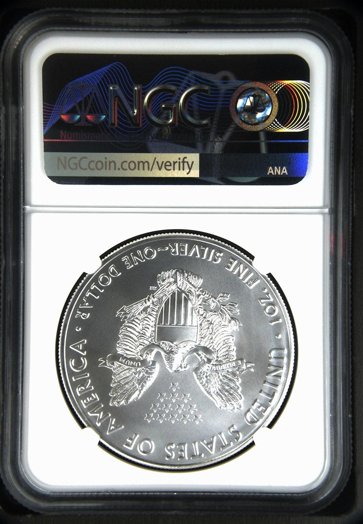 2021 (W) EAGLE S$1 STRUCK AT WEST POINT MINT HERALDIC EAGLE T-1 MS 70