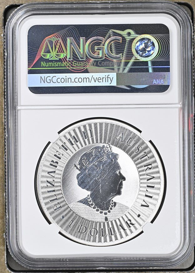 2022 AUSTRALIA S$1 KANGAROO MS 70