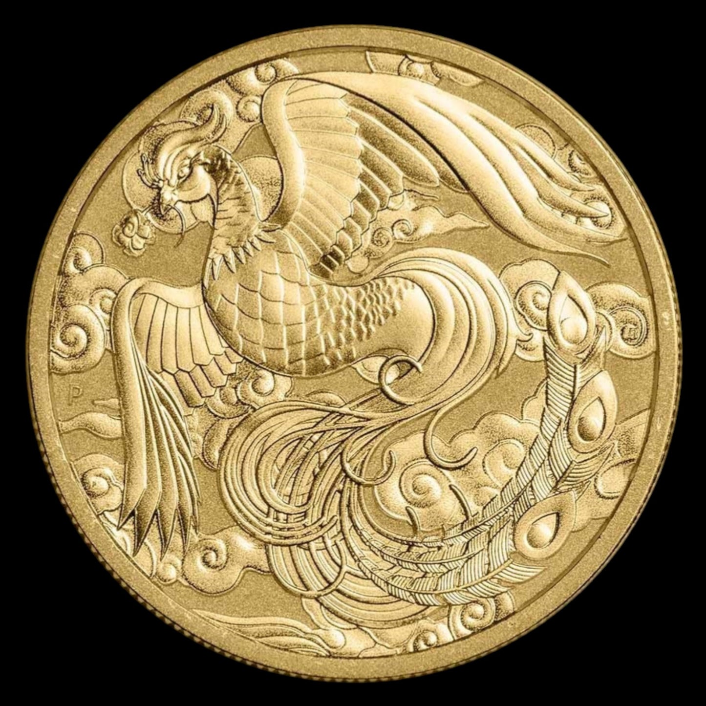2023 AUSTRALIA 1 OZ GOLD CHINESE MYTHS & LEGENDS PHOENIX BU