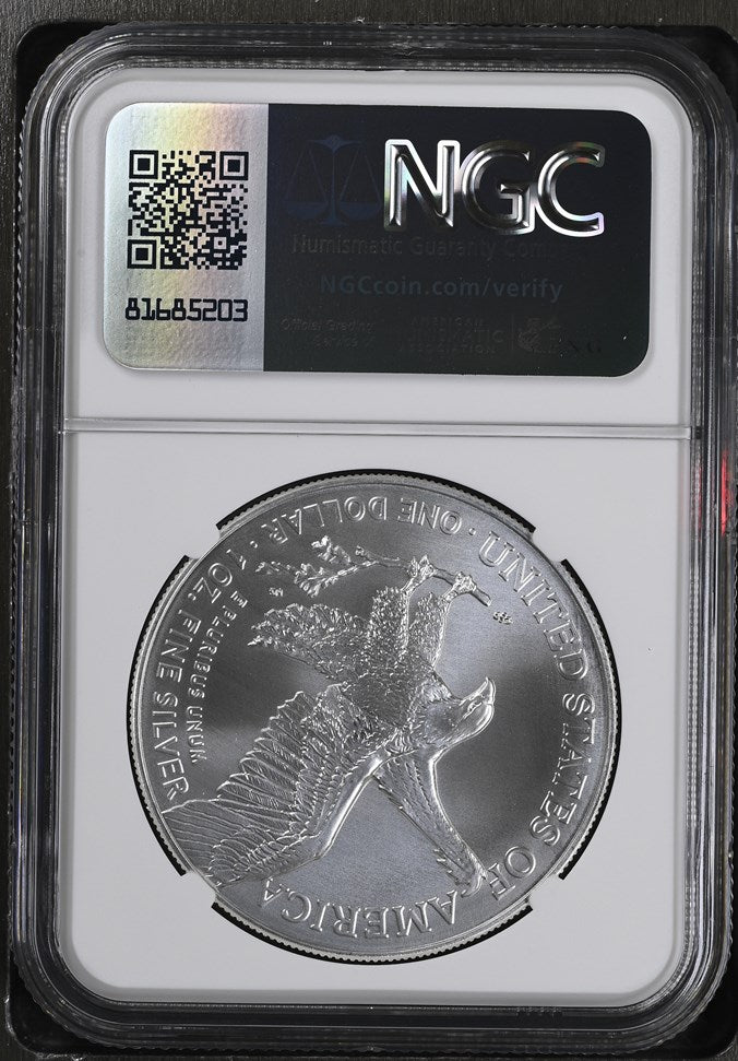 2024P EAGLE S$1 STAR PRIVY NGC MS69