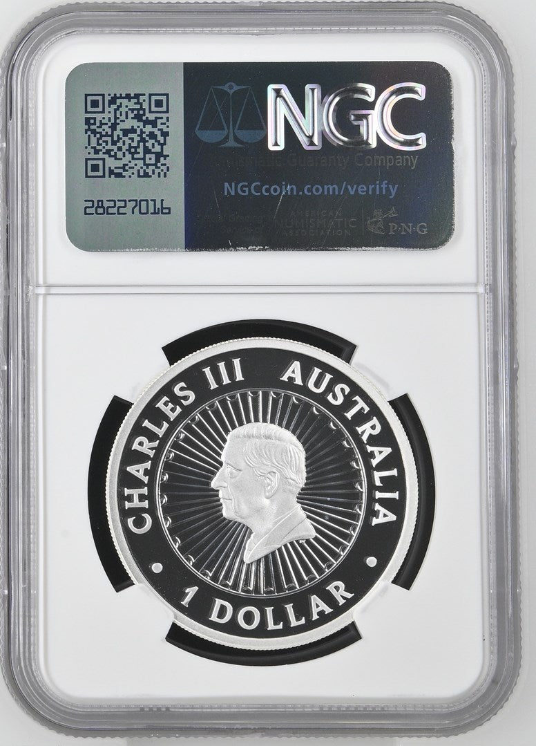 2024 AUSTRALIA S$1 GREAT SOUTHERN LAND - CHRYSOPRASE PF 70