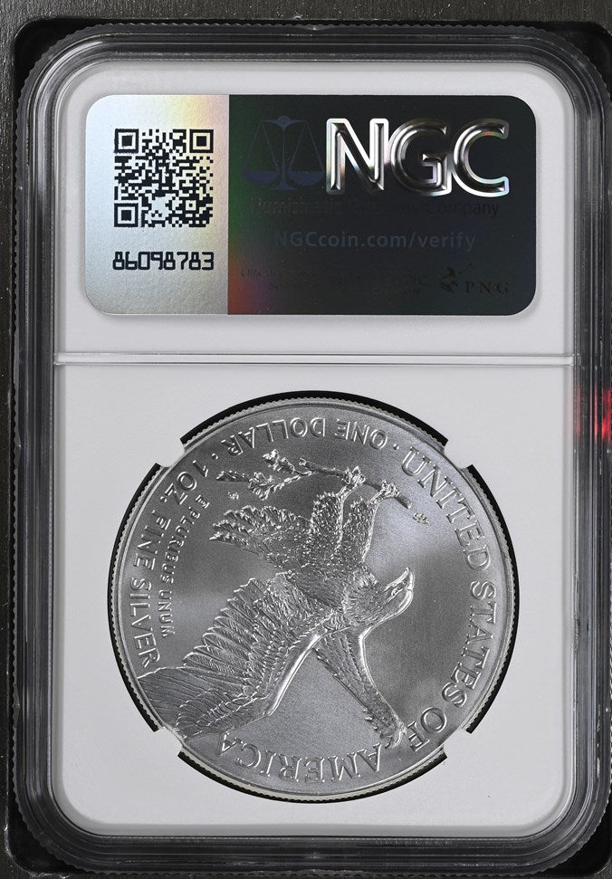 2025 (W) EAGLE S$1 STRUCK AT WEST POINT MINT MS 70