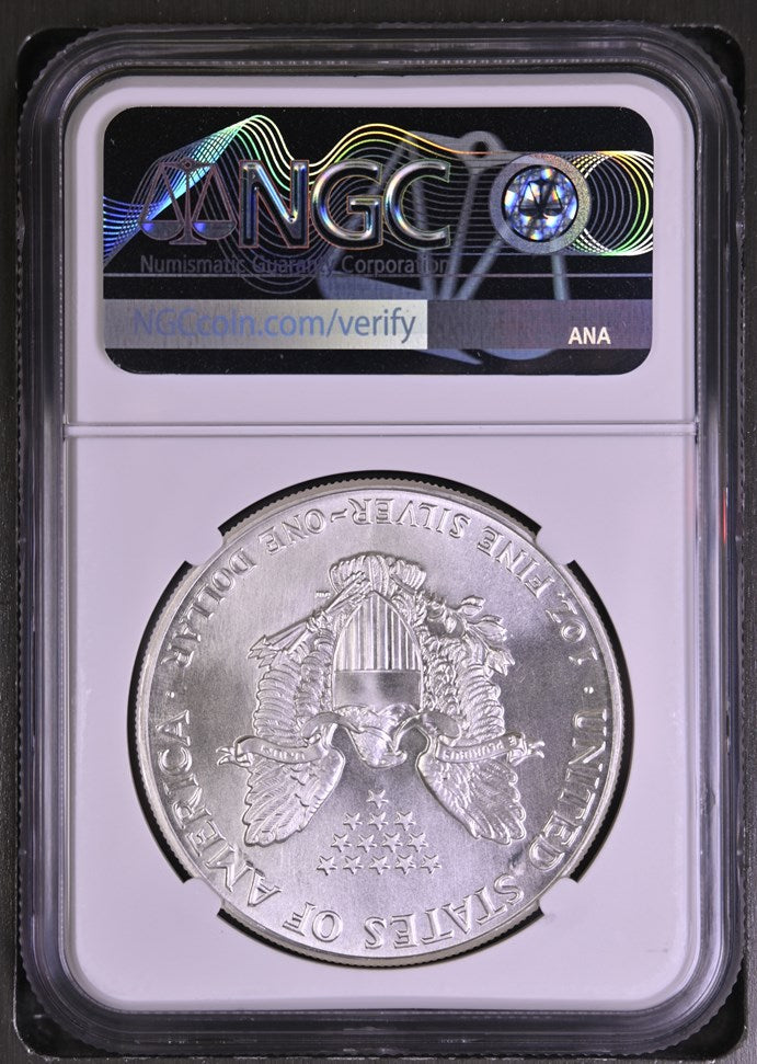 1986(S) EAGLE S$1 STRUCK AT SF MINT MS 69