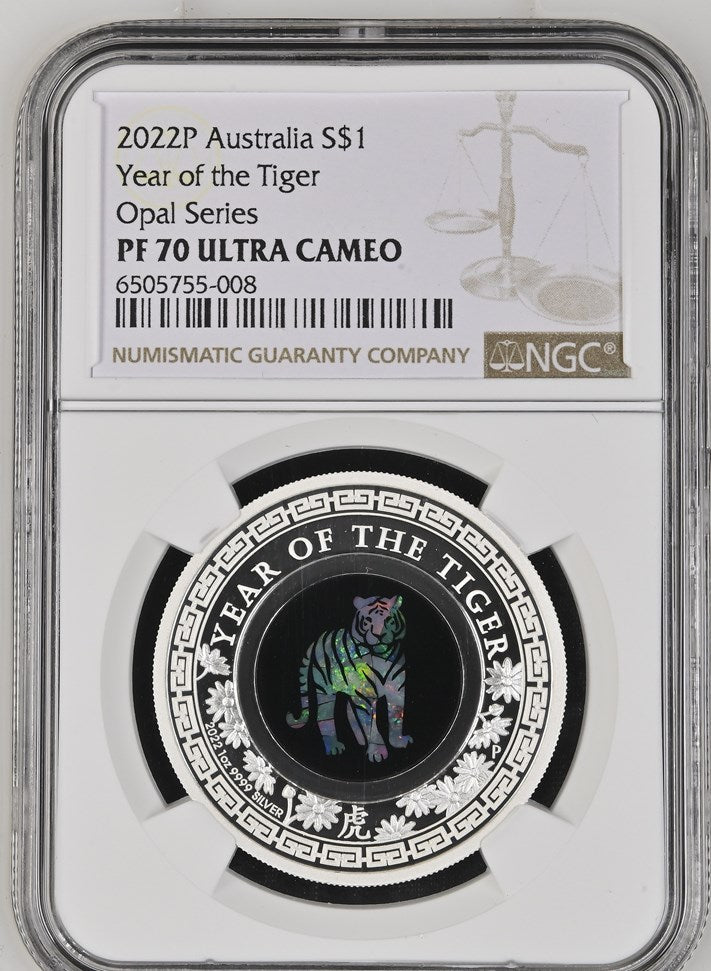 2022 AUSTRALIA S$1 YEAR OF THE TIGER