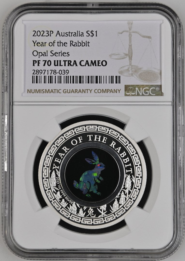2023 AUSTRALIA S$1 YEAR OF THE RABBIT