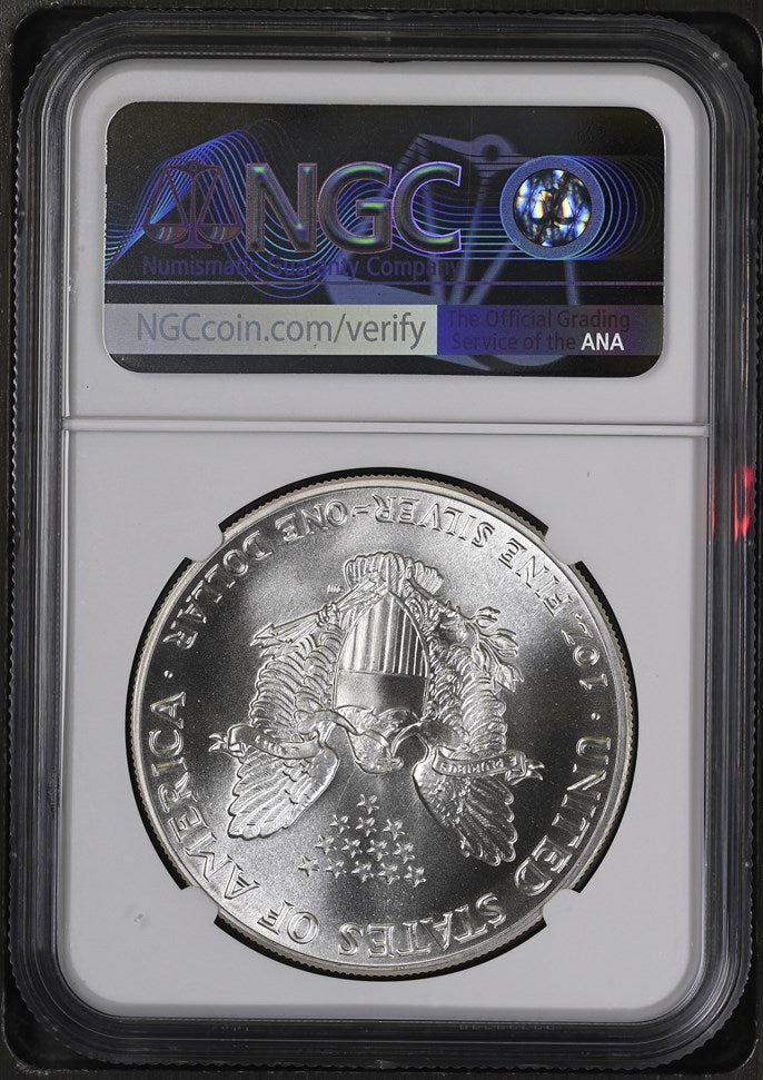 1986 EAGLE S$1 NGC MS 69