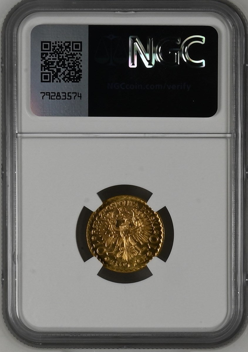 1925 POLAND G10Z NGC MS 65