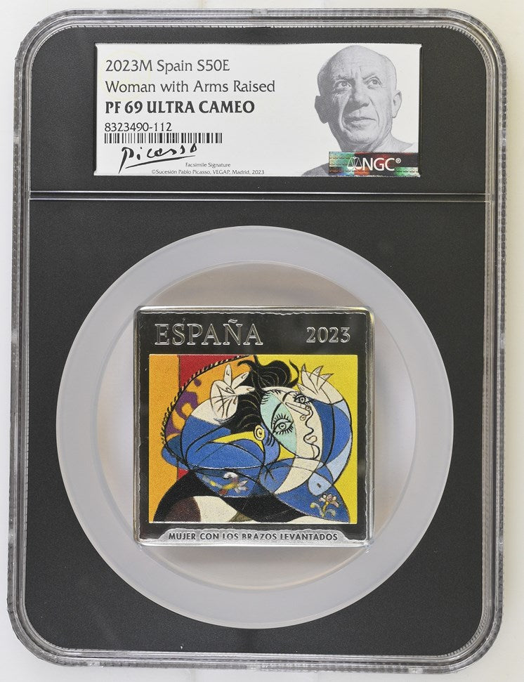 2023 PICASSO SERIES - WOMAN WITH ARMS RAISED PF 69