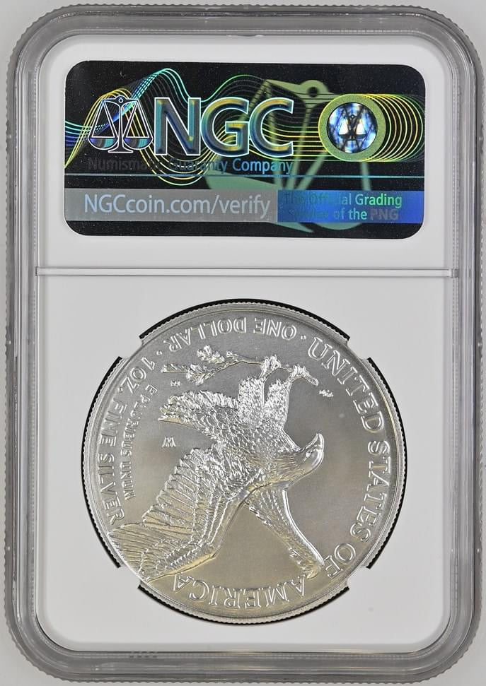 2023 W Burnished Eagle S$1 MS 69