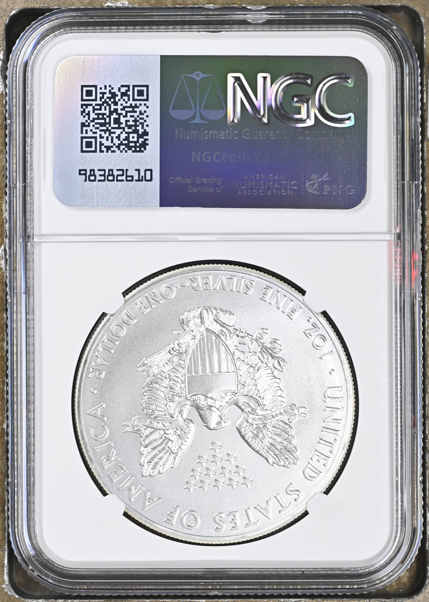 2015 EAGLE S$1 TYPE 1 STRUCK AT WEST POINT MINT (W) MS 69