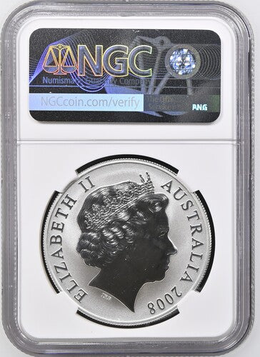 2008 AUSTRALIA S$1 KANGAROO MS 70