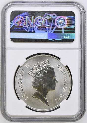 1995 AUSTRALIA S$1 KANGAROO MS 69