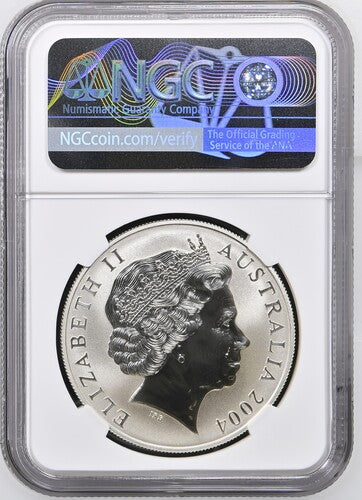 2004 AUSTRALIA S$1 KANGAROO MS 69