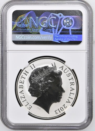 2013 AUSTRALIA S$1 KANGAROO MS 69