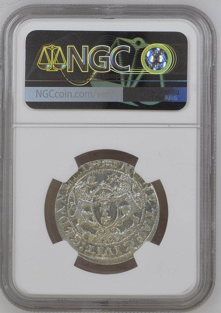 1625 POLAND 1/4T DANZIG NGC MS 61