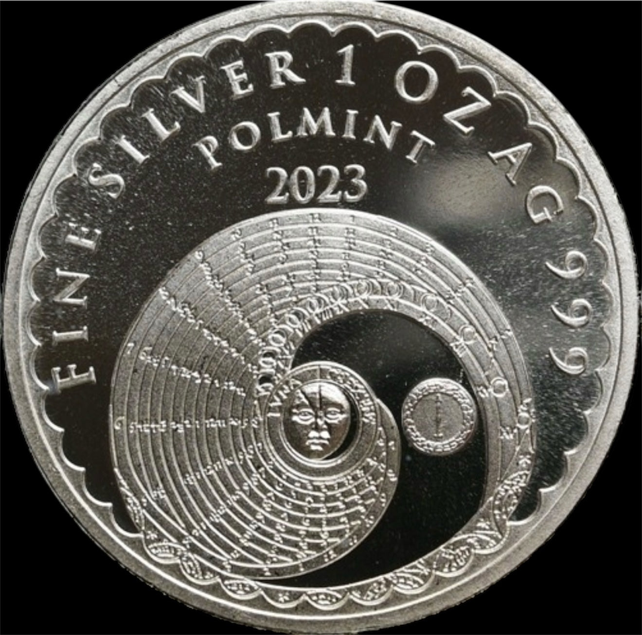 LUNA 1 OZ SILVER BU
