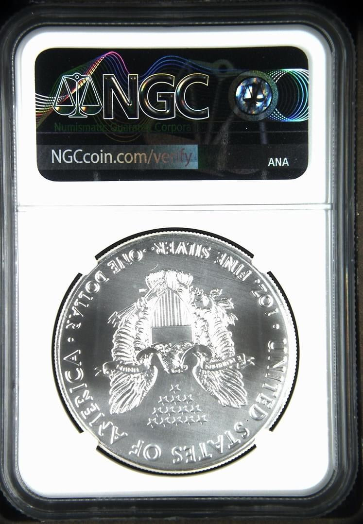 2017(P) EAGLE S$1 MS 69