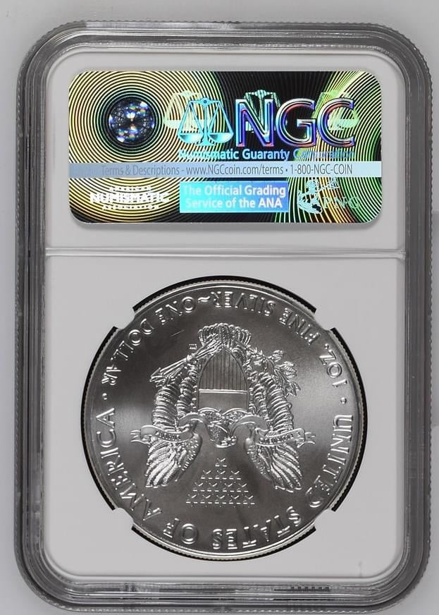 2016(P) EAGLE S$1 MS 69