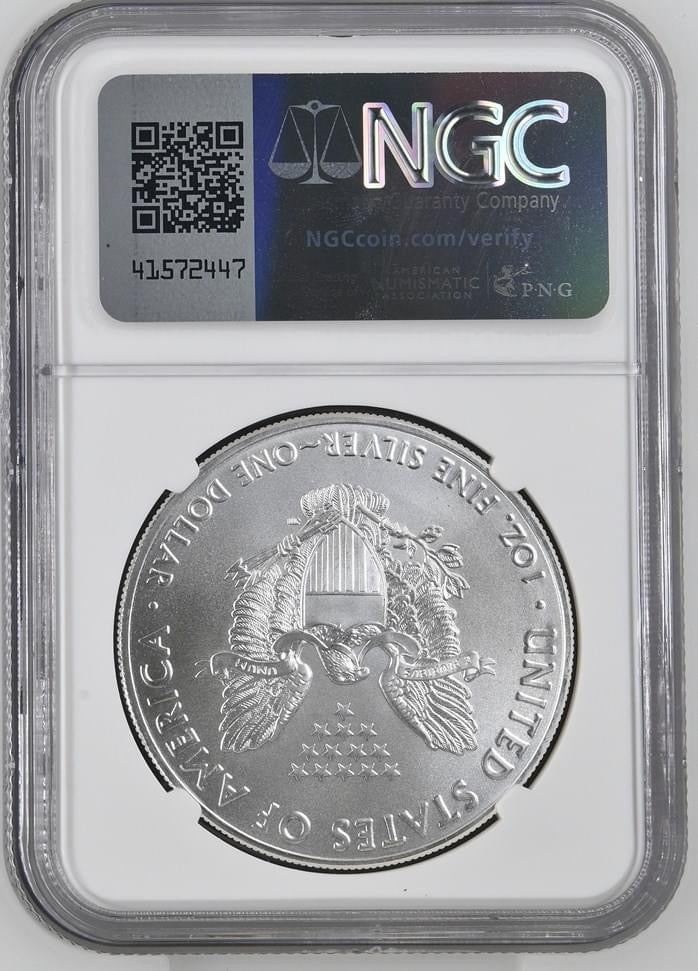 2016(S) EAGLE S$1 MS 69