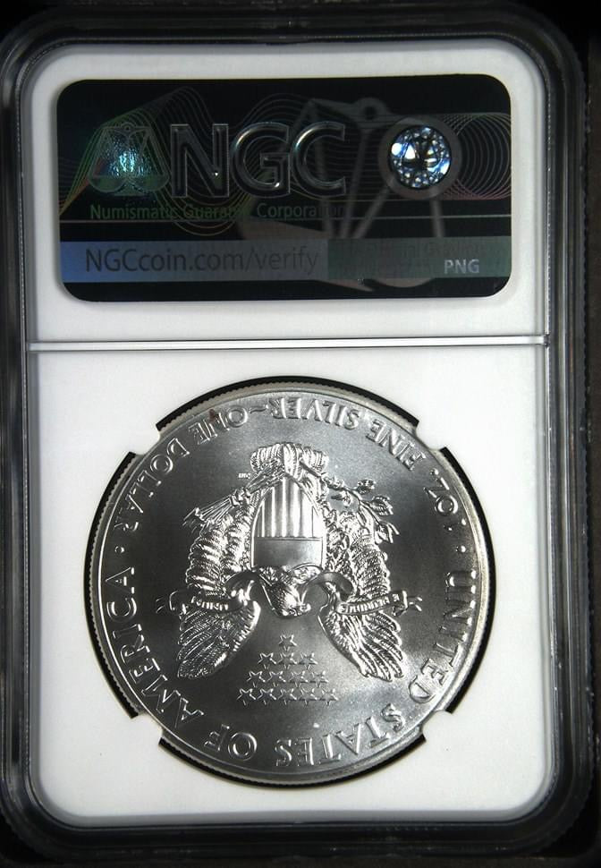 2015 EAGLE S$1 MS 69