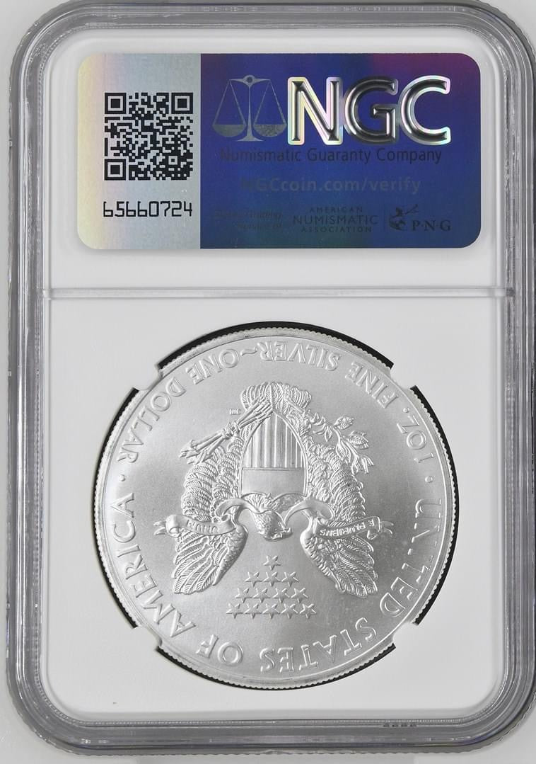 2012(S) EAGLE S$1 MS 69