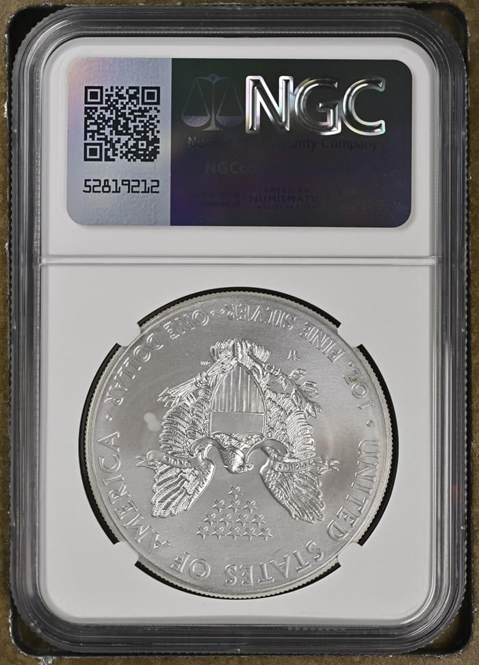 2012 W EAGLE S$1 BURNISHED SILVER EAGLE ANNUAL DOLLAR COIN SET MS 69