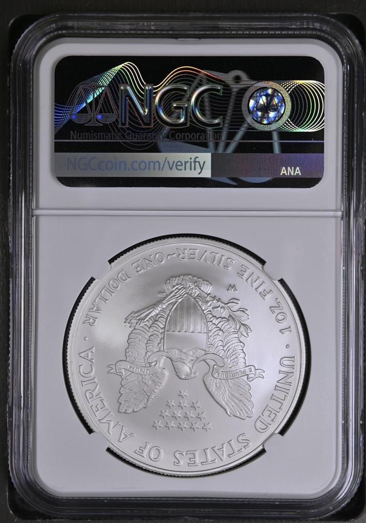 2007 W EAGLE S$1 BURNISHED SILVER EAGLE ANNUAL DOLLAR COIN SET MS 69
