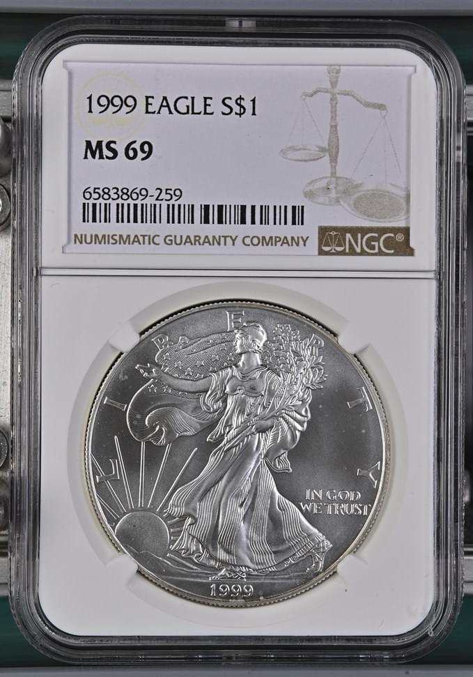 1999 EAGLE S$1 MS 69