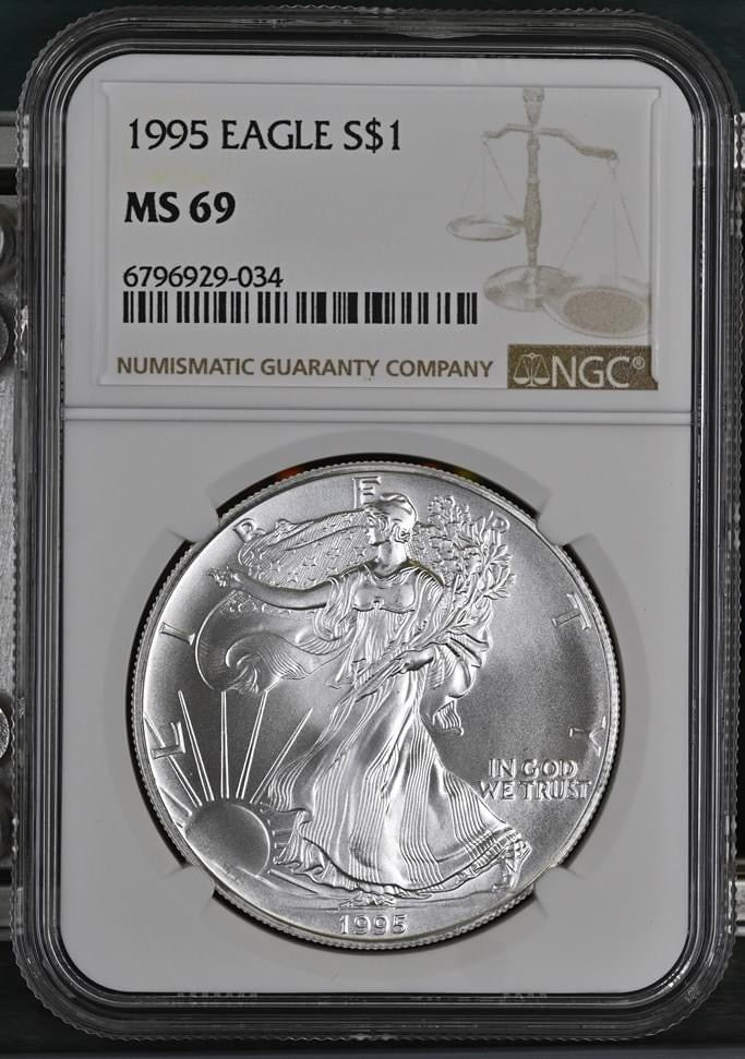 1995 EAGLE S$1 MS 69