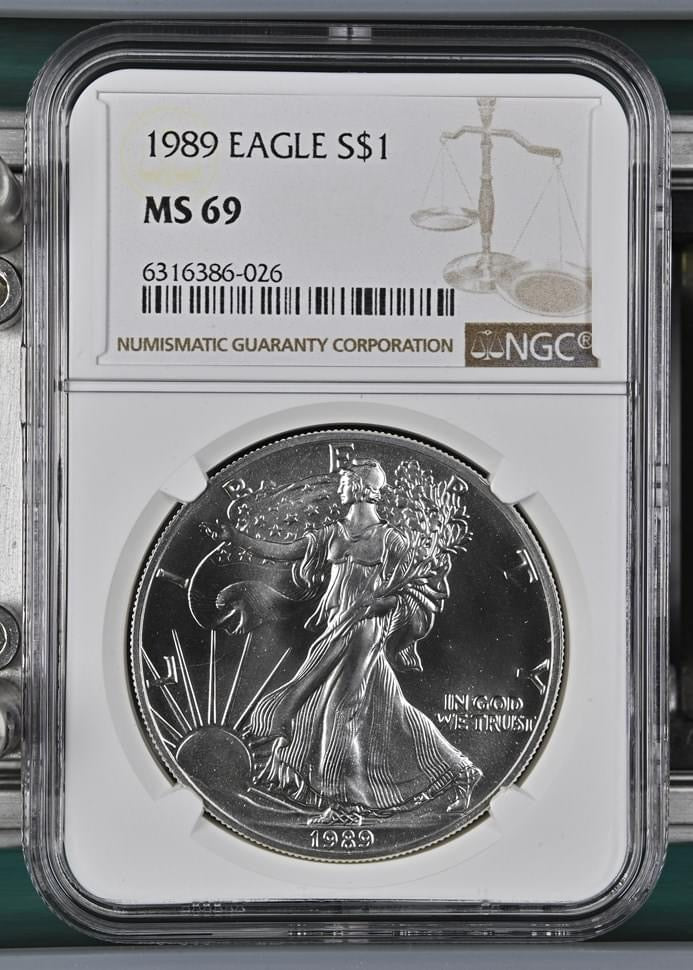 1989 EAGLE S$1 MS 69