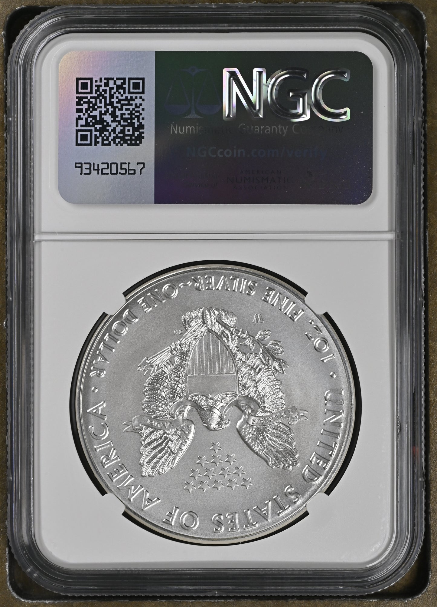 2016 W EAGLE S$1 BURNISHED 30TH ANNIVERSARY LETTERED EDGE MS 70