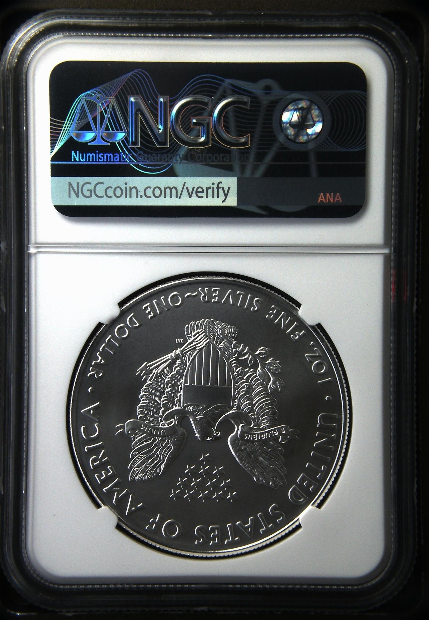 2020(P) EAGLE S$1 STRUCK AT PHILADELPHIA EMERGENCY PRODUCTION MS 70