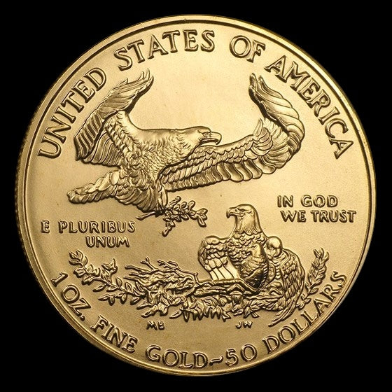 1997 1 OZ AMERICAN GOLD EAGLE BU