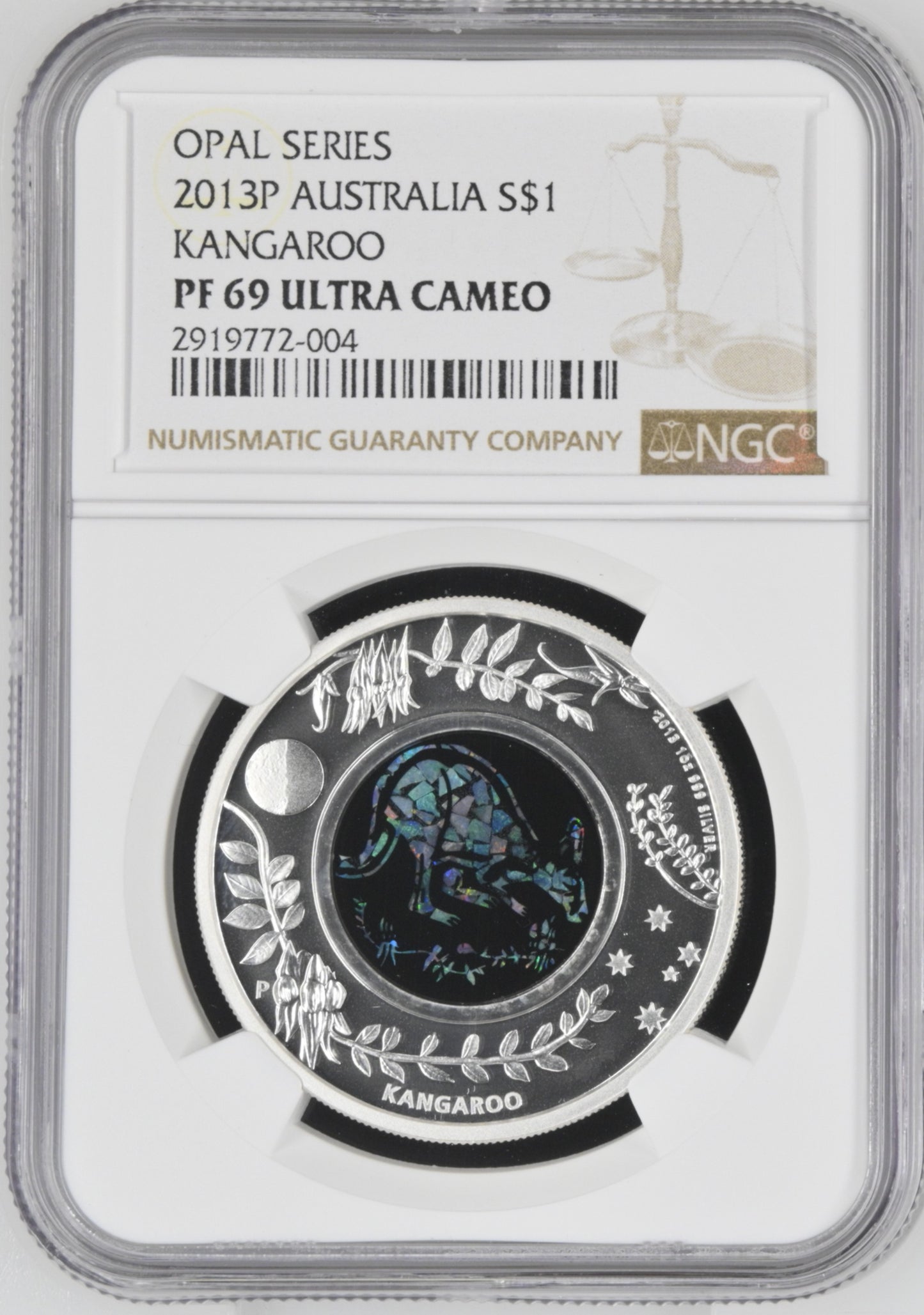 2013 AUSTRALIAN OPAL SERIES KANGAROO PF 69