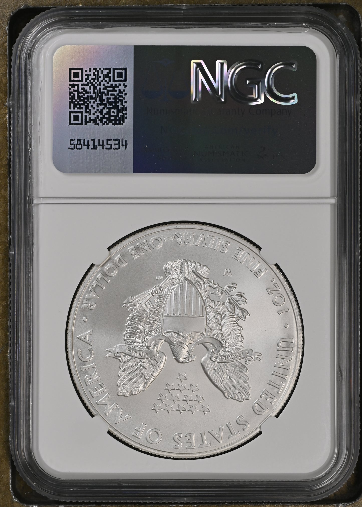 2008 W EAGLE S$1 BURNISHED SILVER EAGLE ANNUAL DOLLAR COIN SET MS 70