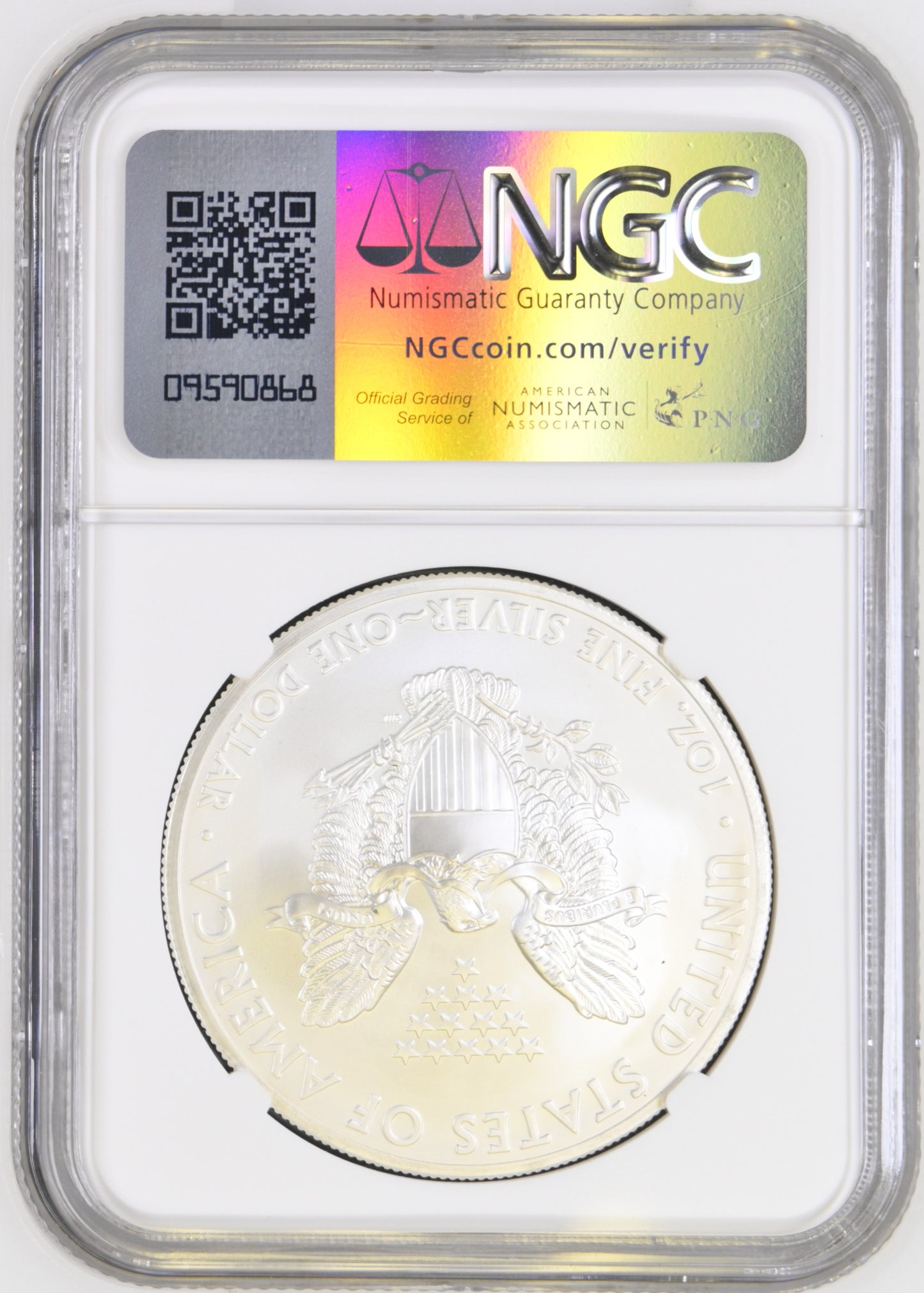 2014(S) EAGLE S$1 MS 70