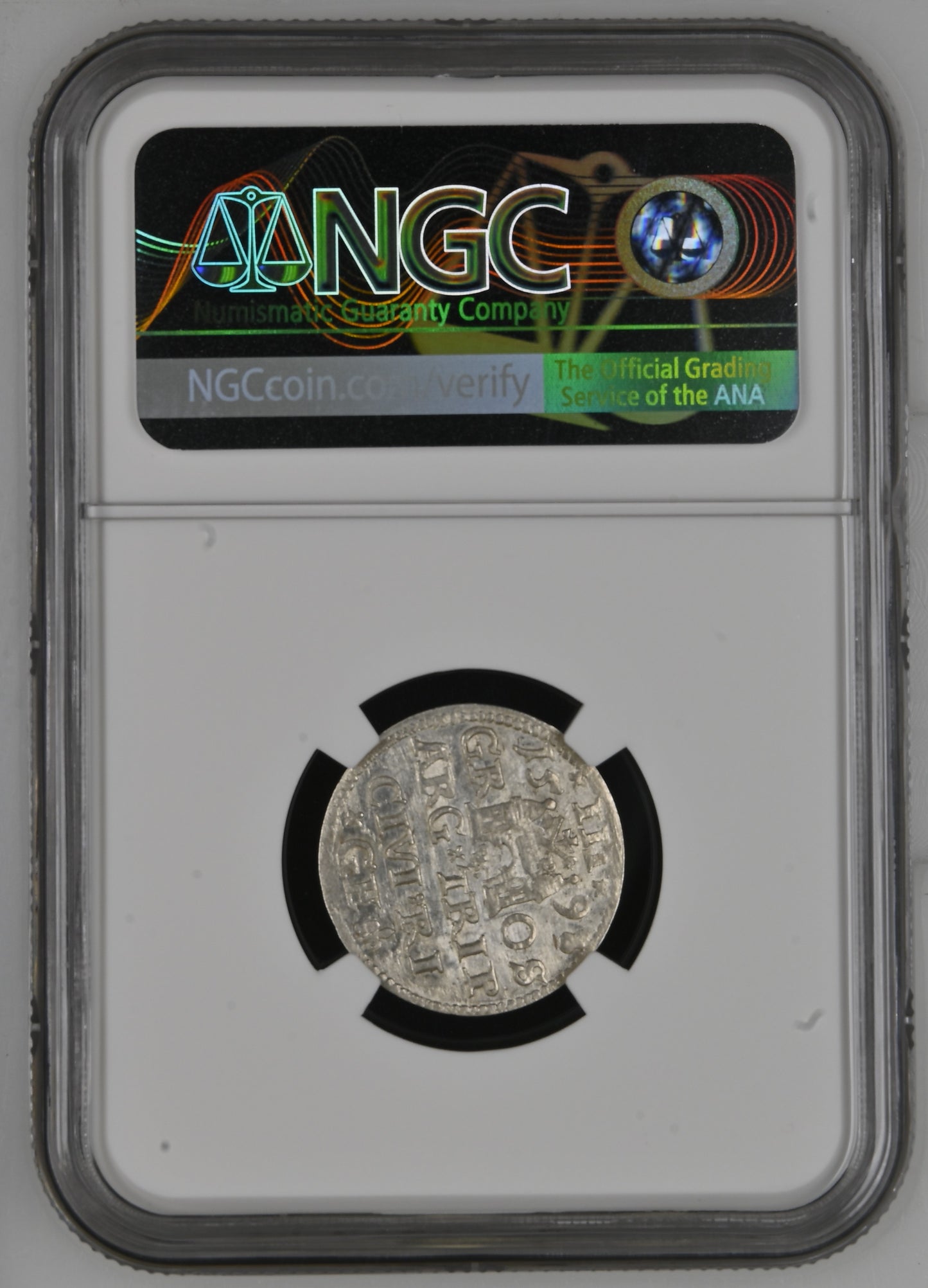 1598 GE POLAND 3G RIGA NGC MS 64