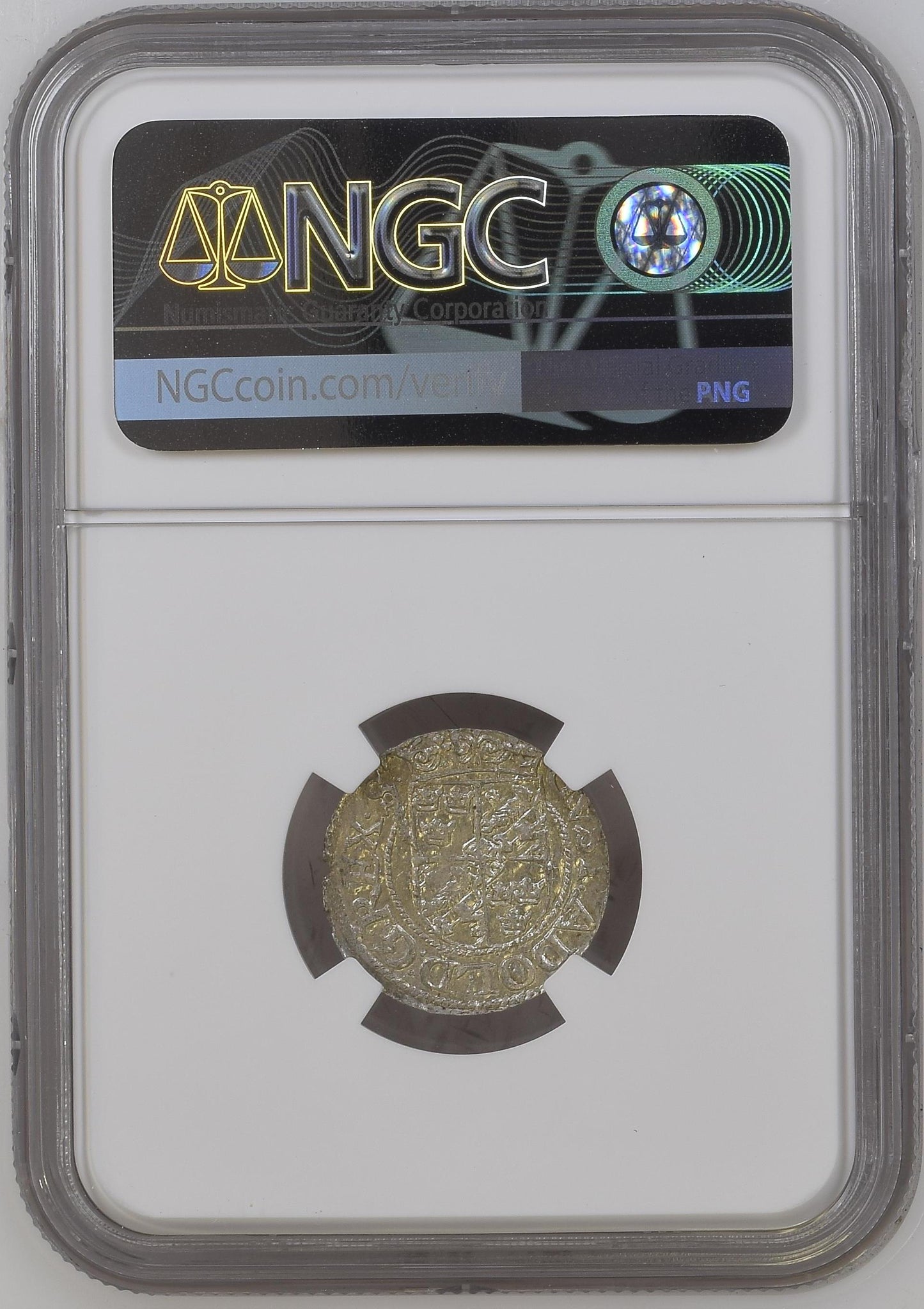 1624 POLAND 3P RIGA NGC MS 62